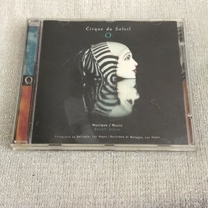 The CD with music from Cirque du Soleil  O.